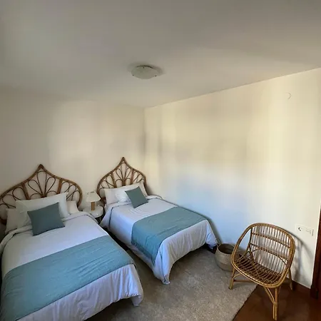 Апартаменты En 1ª Linea De Playa Silgar Con Vistas Al Mar Y Parking Privado *